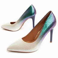 Czółenka - Buty na obcasie Montevita Queen2 w kolorze fioletowym - miniaturka - grafika 1