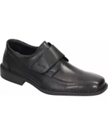 Półbuty męskie - PÓŁBUTY RIEKER - 630089-01 BLACK - Rieker - miniaturka - grafika 1