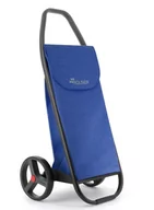 Torby i wózki na zakupy - Wózek na zakupy na dużych kołach Rolser Com Tweed - blue - miniaturka - grafika 1