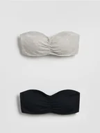 Biustonosze - Reserved - Biustonosz bandage 2 pack - czarny - miniaturka - grafika 1