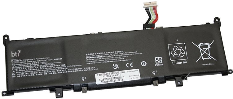 BTI 3C BATTERY EB 640 G11/OEM: RX03XL RX03056XL N69453-271 N70706-005-BTI