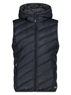 Kamizelki damskie - CMP Kamizelka pikowana w kolorze czarnym - miniaturka - grafika 1