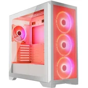 Obudowy komputerowe - Obudowa MODECOM Volcano Expanse S Apex ARGB Midi Biały - miniaturka - grafika 1