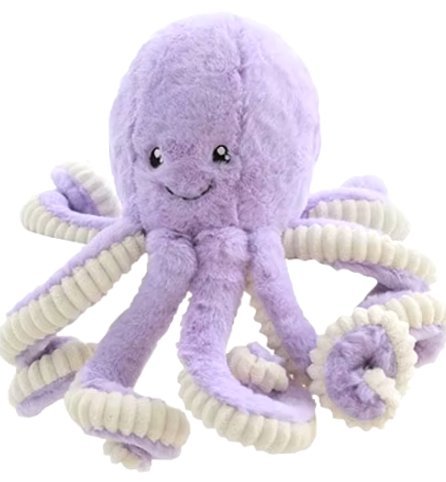 OŚMIORNICA MASKOTKA PLUSZOWA ZABAWKA PRZYTULANKA