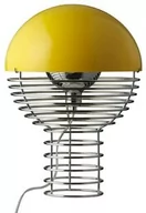 Lampy stojące - Verpan - Wire Lampa Stołowa Ø30 Chrome/Yellow Verpan - miniaturka - grafika 1