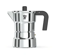 Zaparzacze i kawiarki - PEZZETTI SOLIDEXPRESS Aluminiowa kawiarka (3 filiżanki) - Srebrny - miniaturka - grafika 1