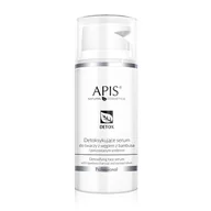Serum do twarzy - Apis Professional Detox Detoksykujące Serum do Twarzy z Węglem z Bambusa i Jonizowanym Srebrem, 100ml - miniaturka - grafika 1