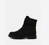 Botki damskie - Esprit Botki Damskie Czarne Klasyczne 36 Ż1B - miniaturka - grafika 1