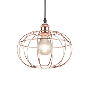 Lampa wisząca VIELA E27 - miedziany - Lampy sufitowe - miniaturka - grafika 1