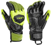 Rękawice narciarskie - LEKI RĘKAWICE WCR Venom SL 3D black/yellow 11.0 - miniaturka - grafika 1