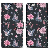 Etui i futerały do telefonów - Cadorabo Etui ochronne do Apple iPhone 6 / 6S Etui Design Black Etui na telefon komórkowy Etui ochronne Etui magnetyczne Etui Cover - miniaturka - grafika 1