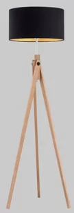 Alfa Angel lampa podłogowa 1-punktowa naturalna/czarny 9281 9281 - Lampy stojące - miniaturka - grafika 1