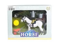 Figurki dla dzieci - Zestaw stajnia koń z akcesoriami 547759 - miniaturka - grafika 1