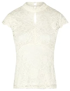 Morgan T-shirt damski, wielokolorowy (Off White Off White), XS - Koszulki i topy damskie - miniaturka - grafika 1