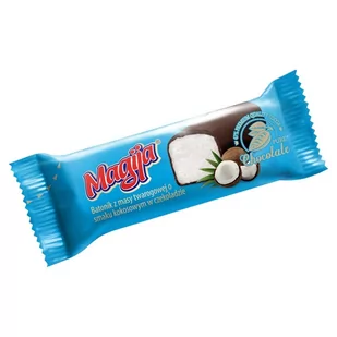 Magija Batonik z masy twarogowej o smaku kokosowym w czekoladzie 40 g - Desery mleczne - miniaturka - grafika 1