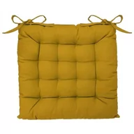 Poduszki na krzesła - MIA home, Poduszka na krzesło  PIKOS : Kolor - Żółty - miniaturka - grafika 1