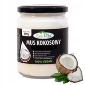 Słodkie kremy i masła - Mus kokosowy 500g - miniaturka - grafika 1