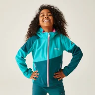 Kurtki i płaszcze dla dziewczynek - Regatta Dziecięcy softshell Acidity VII Niebieski, Rozmiar: 104 cm - miniaturka - grafika 1