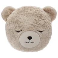 Kołdry i poduszki dla dzieci - Atmosphera for kids Poduszka ozdobna do łóżeczka dziecięcego motyw niedźwiadka 27 x 27 cm kolor brązowy B07TST27PD - miniaturka - grafika 1
