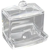 Pojemniki łazienkowe - POJEMNIK NA PATYCZKI DO USZU STOJAK DYSTRYBUTOR - miniaturka - grafika 1