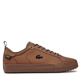 Sneakersy Lacoste 748SMA0003 Brązowy - Sneakersy męskie - miniaturka - grafika 1