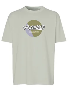 Jack & Jones Koszulka w kolorze zielonym - Koszulki męskie - miniaturka - grafika 1