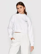 Bluzy damskie - adidas Bluza HK5170 Biały Loose Fit - miniaturka - grafika 1
