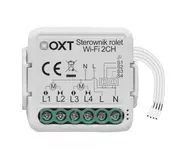 Systemy inteligentnych domów - OXT SWT28 mini sterownik do 2 rolet Wi-Fi - miniaturka - grafika 1