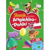 Słowniki języka polskiego - SANDECKA KATARZYNA Ilustrowany słownik dla dzieci angielsko-polski + CD - miniaturka - grafika 1