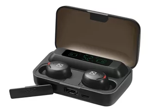 SANDBERG Bluetooth Earbuds + Powerbank - Słuchawki bluetooth - miniaturka - grafika 1