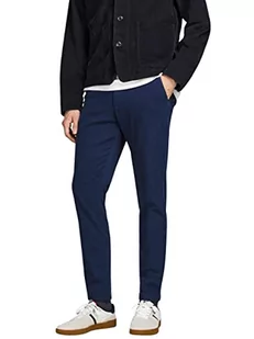 JACK & JONES Męskie spodnie Jjiollie JjJagger Sa Noos, granatowy blezer, 36/34 - Spodenki męskie - miniaturka - grafika 1