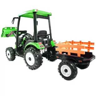 Traktor Na Akumulator Z Przyczepą 400w /js-3158b-24v - Pojazdy elektryczne dla dzieci - miniaturka - grafika 8