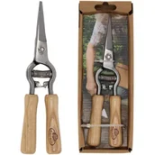 Pozostałe ozdoby ogrodowe - Nożyce ogrodowe z drewnianą rączką - miniaturka - grafika 1