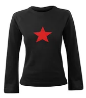 Bluzki damskie - bluzka damska RED STAR długi rękaw-XL - miniaturka - grafika 1