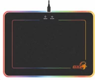 Podkładki pod mysz - Genius Podkładka pod mysz GX Gaming GX-Pad 600H RGB podsvícení 35 x 25 cm 31250006400) Czarna - miniaturka - grafika 1