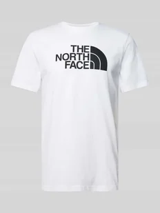 T-shirt z nadrukiem z logo model ‘EASY’ - Koszulki męskie - miniaturka - grafika 1