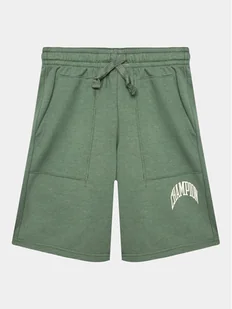 Champion Szorty sportowe 306361 Zielony Regular Fit - Spodenki damskie - miniaturka - grafika 1