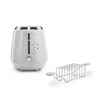 Czajniki elektryczne - Toster DELONGHI CTY2103.W Eclettica Biały - miniaturka - grafika 1
