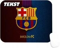 Podkładki pod mysz - PODKŁADKA POD MYSZKĘ Z BARCELONA KLUBY PIŁKA PREZENT -TEKST -20X24 - miniaturka - grafika 1