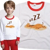 Piżamy dla dziewczynek - Piżama dziecięca Śpiaca Żyrafa 86/92 - VoloDonum - miniaturka - grafika 1