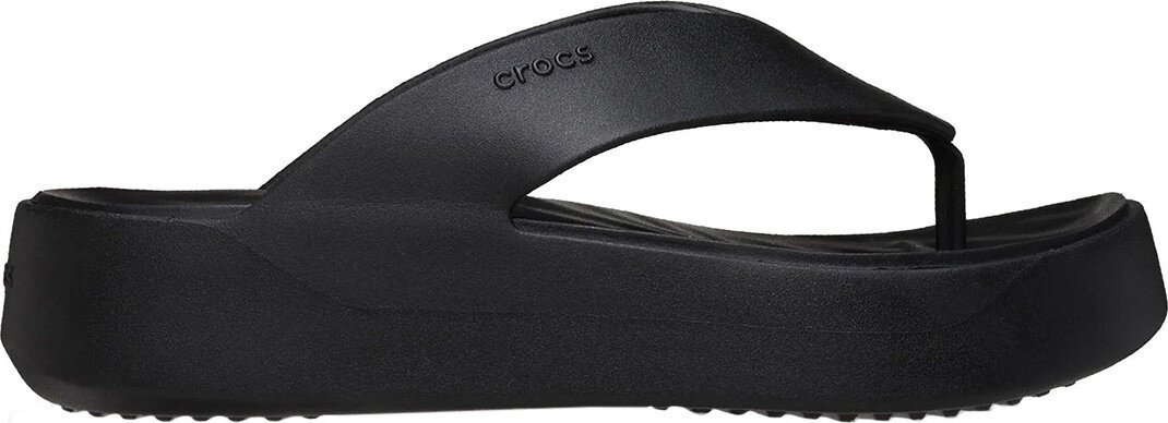 Klapki damskie Crocs Getaway Platform Flip czarne 209410 001 39-40