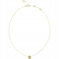 Naszyjniki - Naszyjnik damski złoty Guess kółko modny na prezent JUBN05446JW-YG - miniaturka - grafika 1