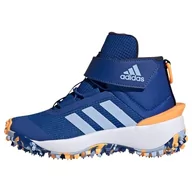 Buty dla chłopców - adidas Fortatrail Strap, Buty dziecięce Unisex, Team Royal Blue Dawn Flash Orange, 36 EU - miniaturka - grafika 1