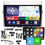 Radia samochodowe - RADIO SAMOCHODOWE NCS ZQ9 TOYOTA COROLLA VERSO 2004-2009 ANDROID 8GB LTE - miniaturka - grafika 1
