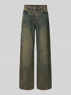 Jeansy o kroju relaxed fit z efektem znoszenia model ‘HERNDON’ - Spodnie damskie - miniaturka - grafika 1