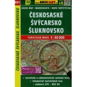 Atlasy i mapy - Szwajcaria Czeska mapa turystyczna w skali 1:40 000 - Lider Serwis - miniaturka - grafika 1