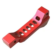 Osprzęt do wiatrówek - Strike Industries - Fang Billet Aluminum Trigger Guard - Czerwony - miniaturka - grafika 1