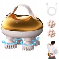 Masażery - ELEKTRYCZNY MASAŻER DO SKÓRY GŁOWY CZERWONE ŚWIATŁO MASAŻER WIBRACYJNY - miniaturka - grafika 1