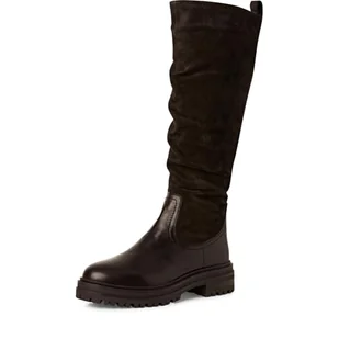 Marco Tozzi Damskie 2-26690-45 modne kozaki, Black Comb, 38 EU, czarny Comb, 38 EU - Kozaki damskie - miniaturka - grafika 1