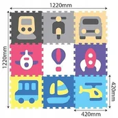 Rolnictwo i przemysł - Mata piankowa Pojazdy Nowa - miniaturka - grafika 1